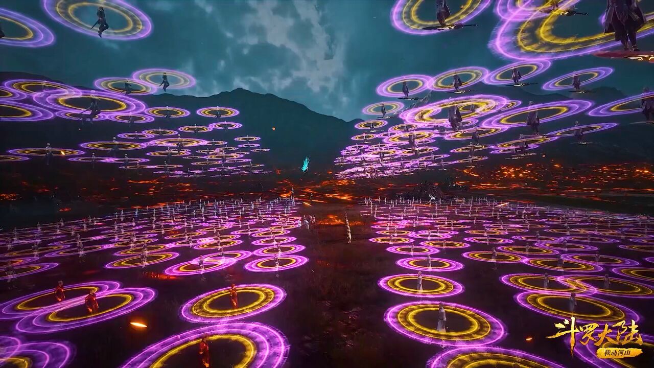 盘点斗罗里难得一见的魂环,唐三全都有,妥妥的挂王_高清1080P在线观看平台_腾讯视频