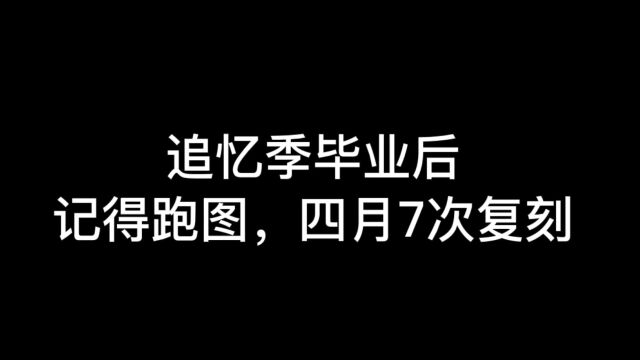 光遇:追忆季毕业后,别忘记跑图,四月有七次复刻