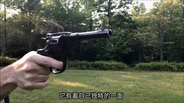 俄罗斯M1895纳甘转轮手枪,采用“埋头特种弹”,加弹退壳很麻烦