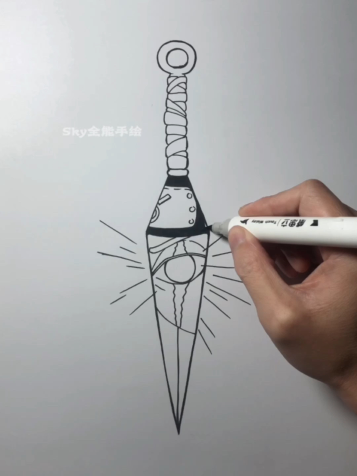 火影忍者中最帅气的武器苦无