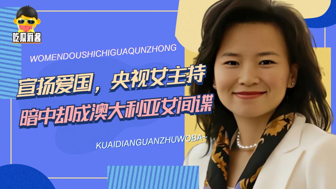 双面女间谍,央视女主持竟成国外间谍