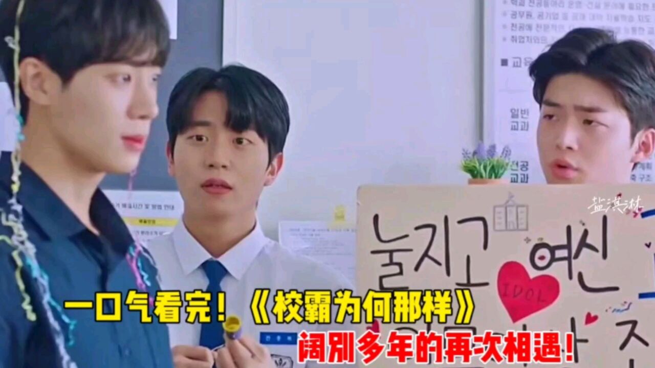 一口气看完！校园韩剧《校霸为何那样》阔别多年的俩人竟再次相遇_高清1080P在线观看平台_腾讯视频