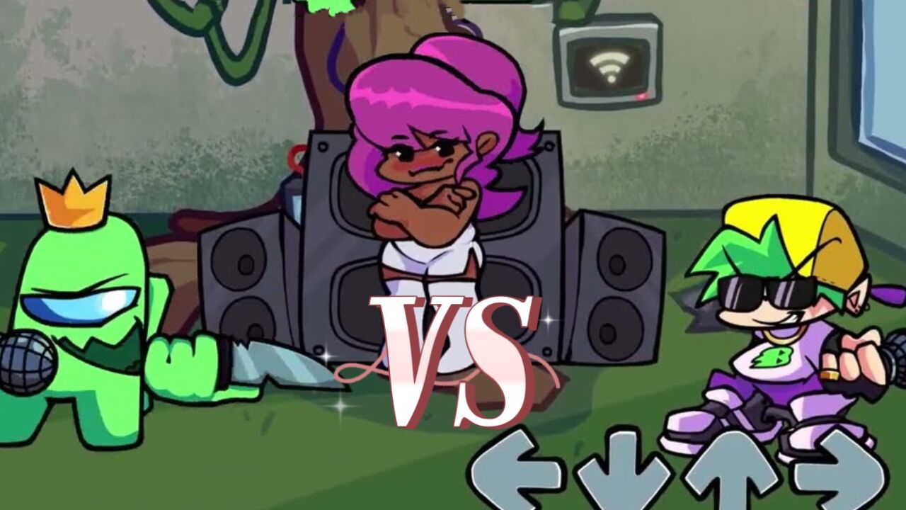 周五夜放克游戏 新模组男友单独来挑战太空狼人杀的场景