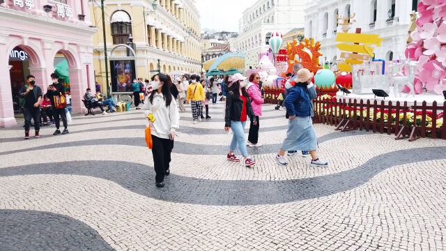 中国澳门特别行政区,澳门半岛街头