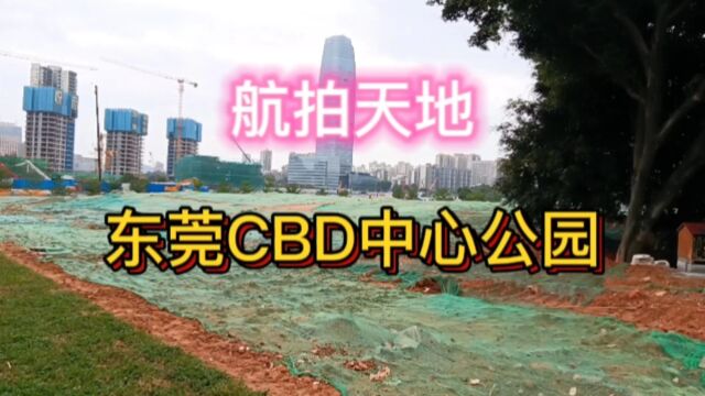 五一自驾游打卡东莞CBD中心公园