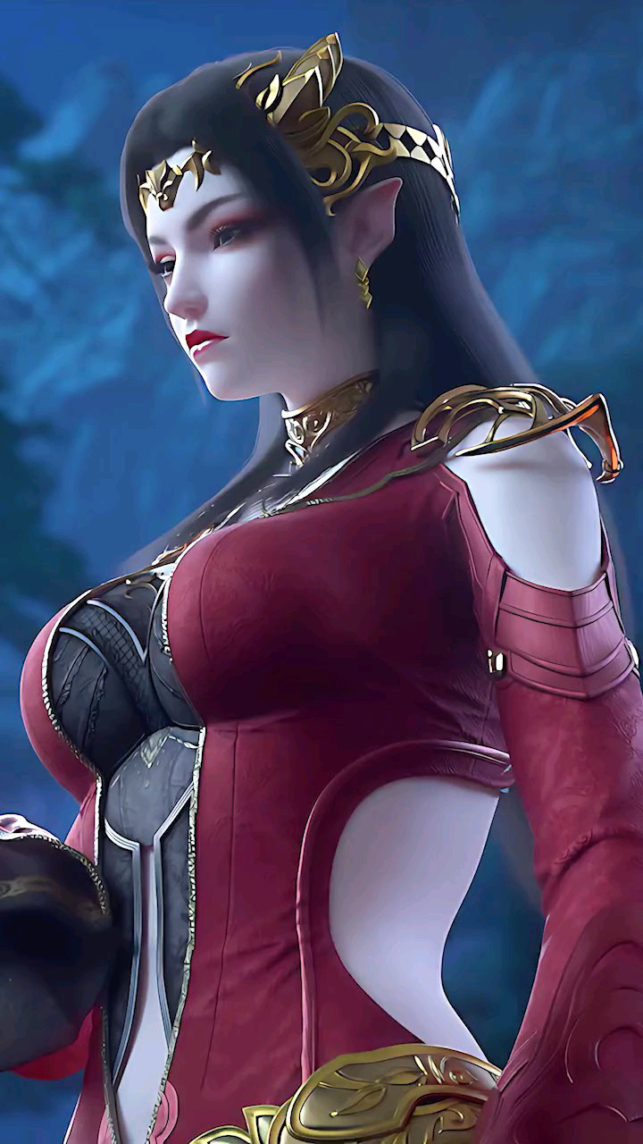 被滋润过的美杜莎感觉更美了～【斗破苍穹】