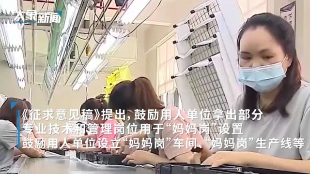 广东拟开发“妈妈岗”,可灵活工时,网友:实名羡慕,建议全国推广