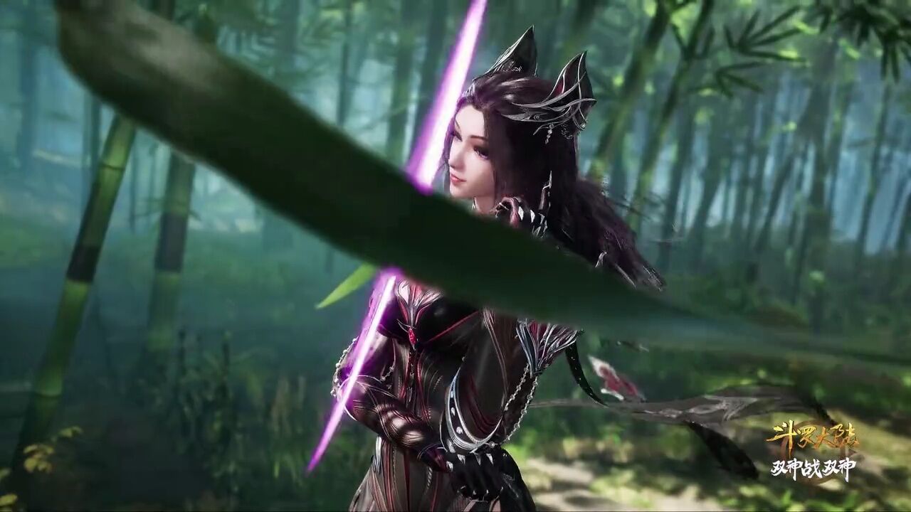 斗罗大陆朱竹清成神妆容