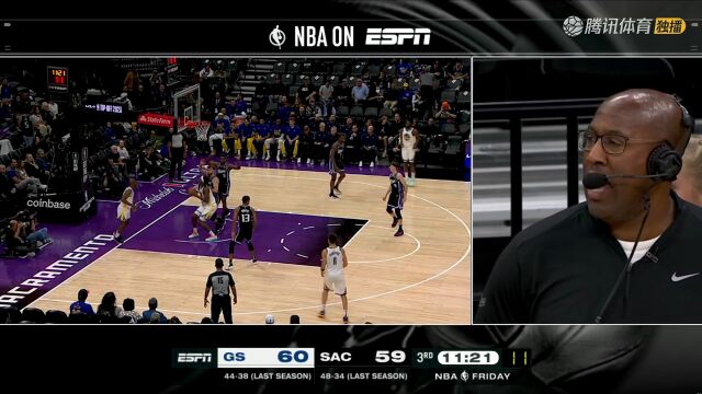 2023/24赛季NBA常规赛：勇士 VS 国王 全场回放