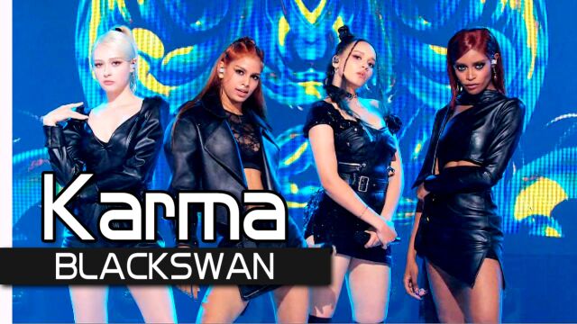 《人气歌谣》团全员绿卡!不得不说,这个拉普真的好到离谱!BLACKSWAN《Karma》