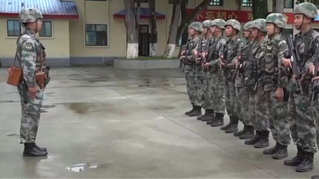 西藏吉隆边防连,整装待发,去47号界桩进行巡逻