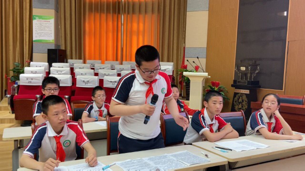 顺境更有利于人成长——酒泉育才学校六年级"小小辩论会"活动掠影