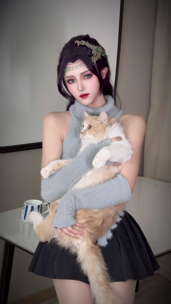 真人版云韵 在二次元里都体验不到的快乐?