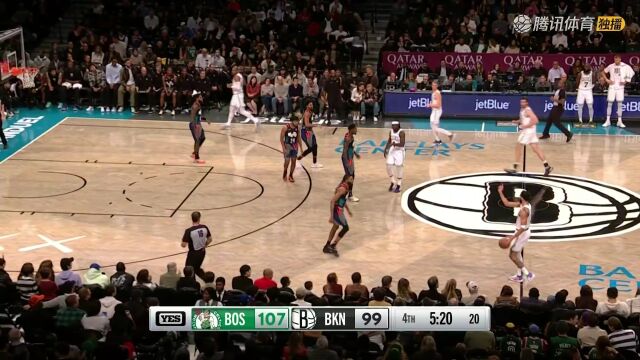 2023/24赛季NBA常规赛：凯尔特人 VS 篮网 全场回放