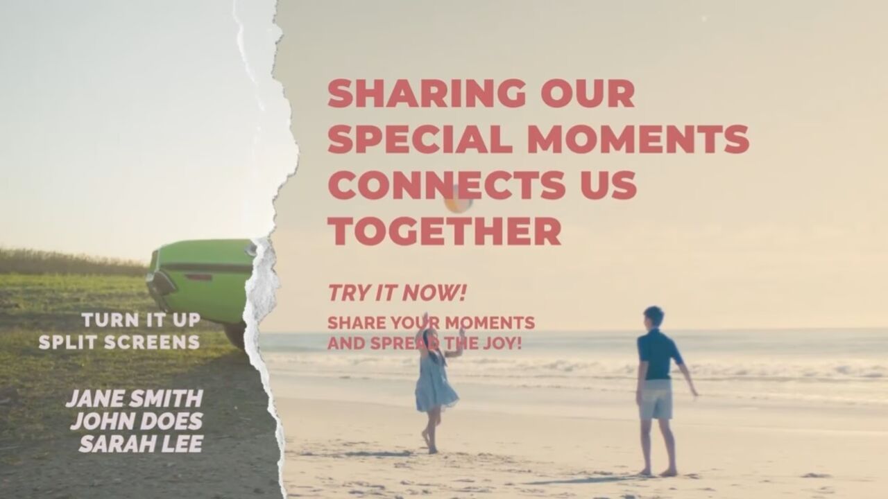 fcpx插件 8组4k撕纸分屏效果图文展示分镜 全彩可控 tear it up