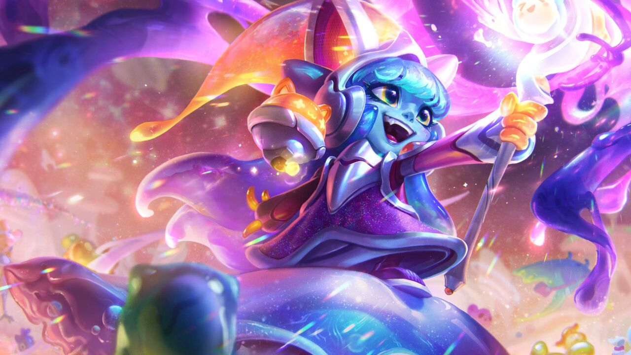 【英雄联盟手游】太空律动"节奏幻师"璐璐(将于7.6上线)