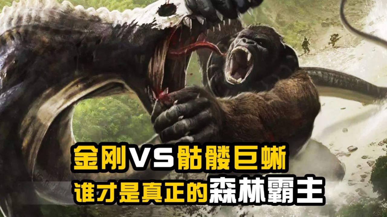 金刚vs骷髅巨蜥图片