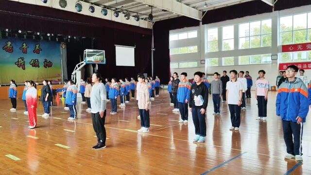 常州市武进区礼嘉高级中学骋请《阳湖拳》非遗传承人张祥珍教练授课