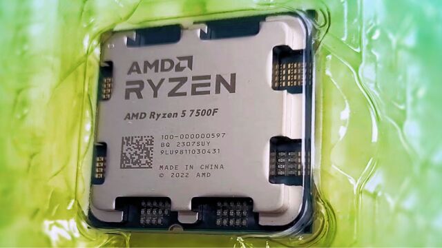 AMD再出性价比神U:7500F,坐等杀穿999元