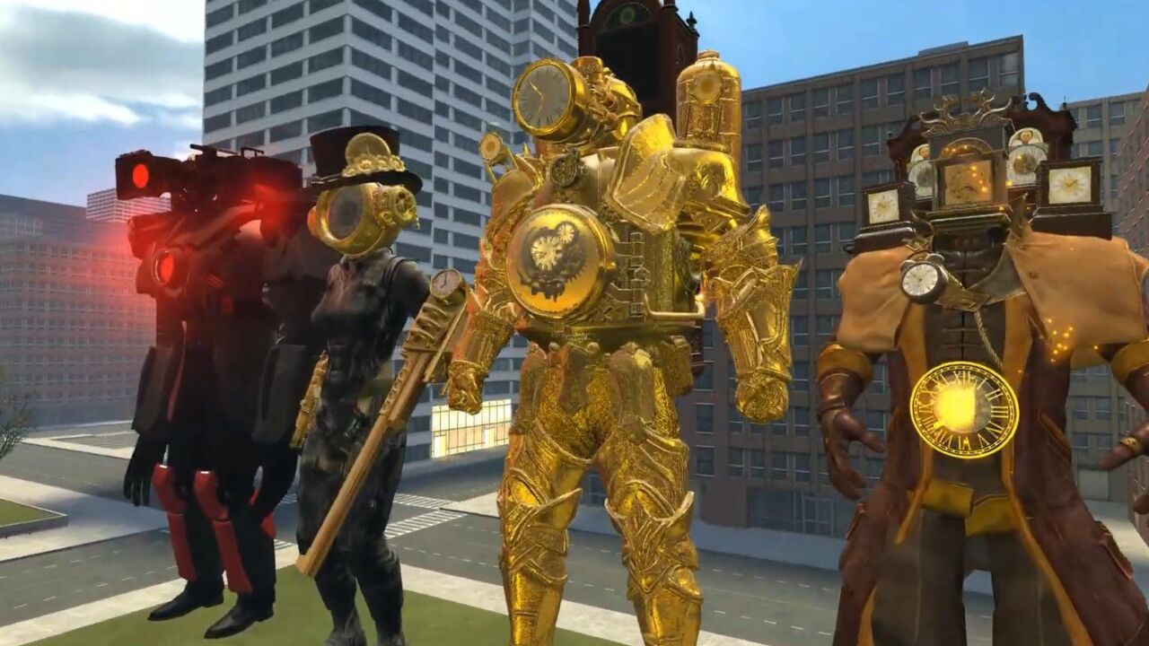 黑暗泰坦摄影师战神vsgman