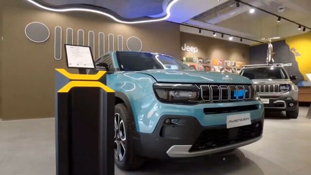 Jeep旗下首款小型电动SUV,2023款JEEP复仇者,最高续航达550公里