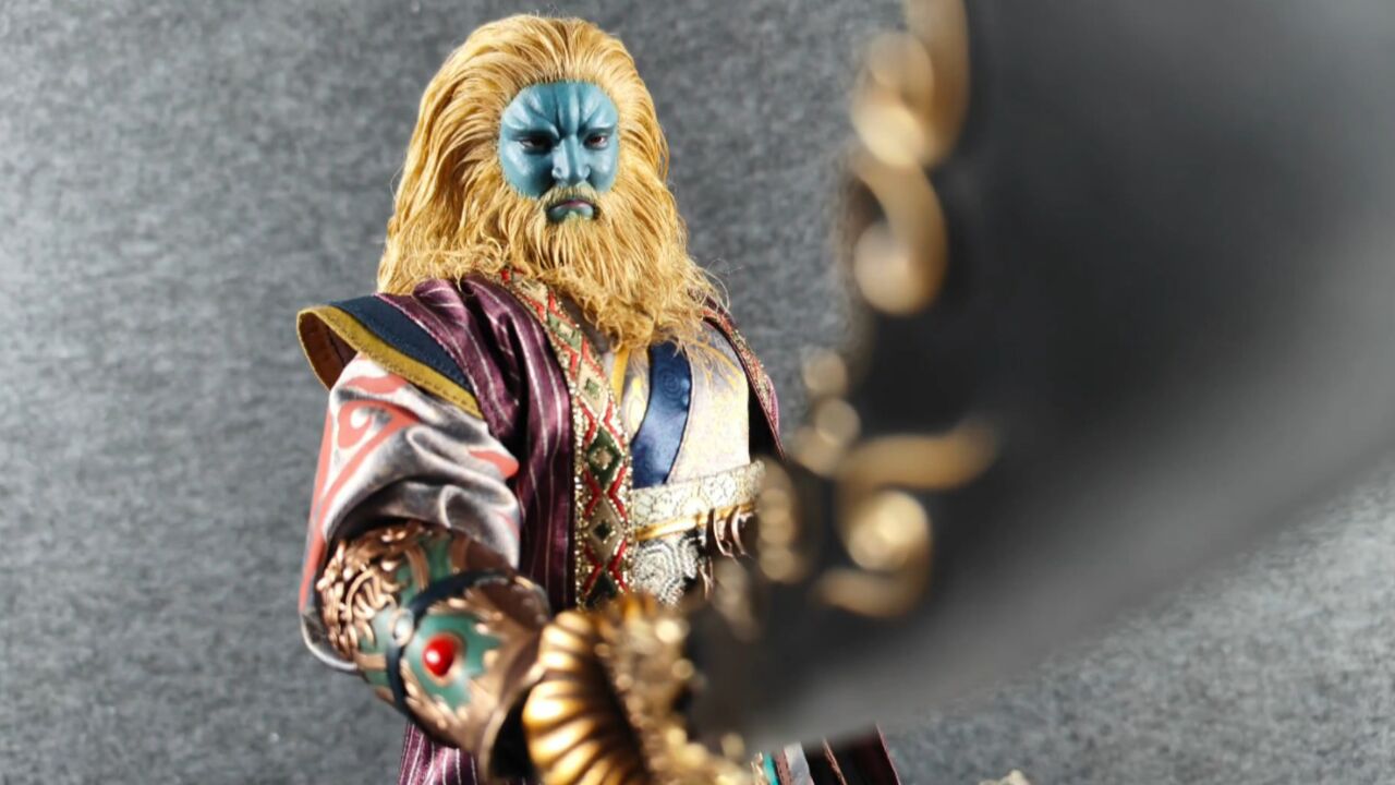 haoyutoys 上海wf会场版 1/6 神话系列 西游记 狮驼岭 青毛狮子怪