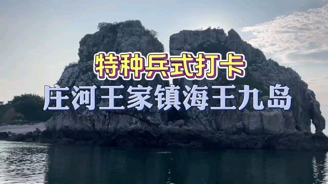 庄河王家镇海王九岛奇礁异石令人赞叹,海水清澈无愧“海上小桂林”