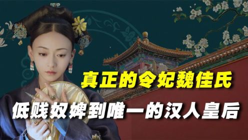 令妃魏佳氏的原型，低贱奴婢到唯一的汉人皇后，她靠的可不是宫斗