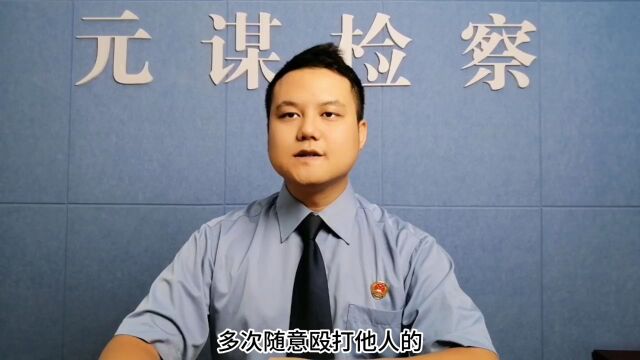 普法强基丨以案释法:寻衅滋事罪