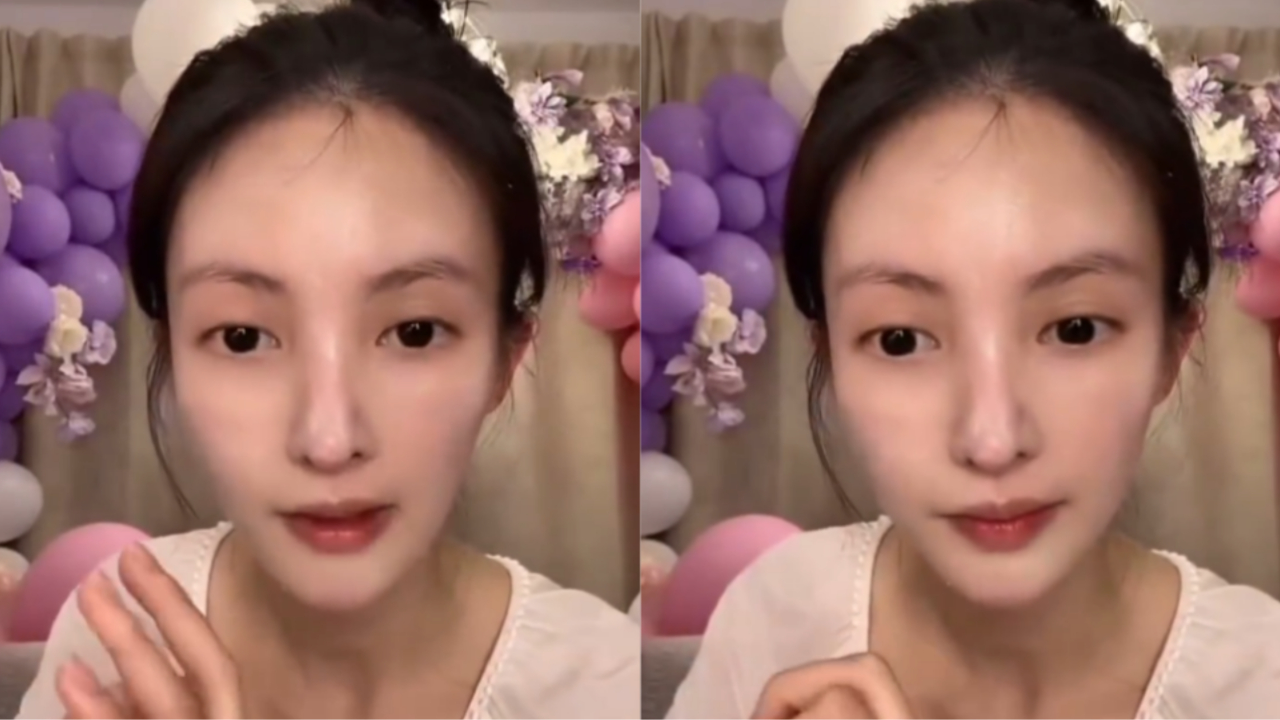 金晨最新直播视频引争议,疑美颜太过,鼻子突然变歪模样奇怪