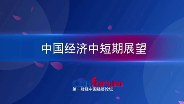 中国经济中短期展望‖中国经济论坛【完整节目视频】