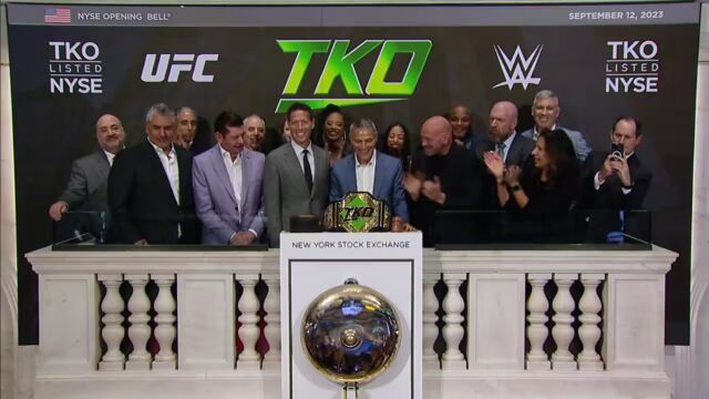 The NYSE welcomes TKO Group Holdings Inc