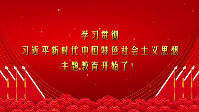 学习贯彻习近平新时代中国特色社会主义思想主题教育开始啦!