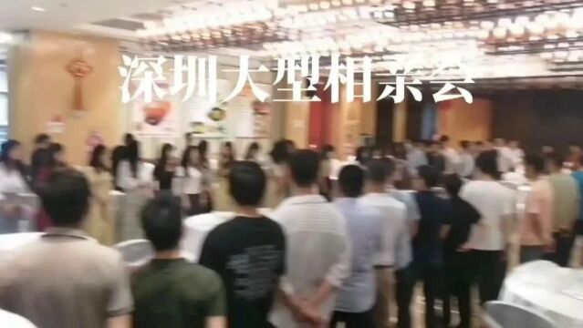 近期深圳相亲专场分享