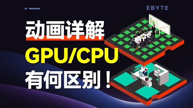 【动画详解】GPU和CPU的区别在哪?