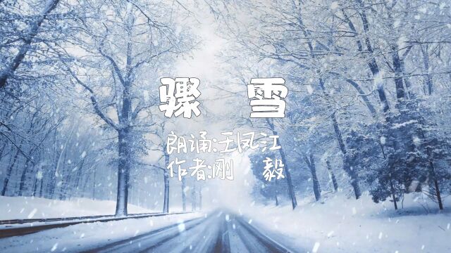 王凤江朗诵《骤雪》作者:刚毅