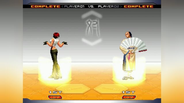 MUGEN KOF 拳皇 大乱斗 李烈火 飞龙 Vs. 温妮莎 