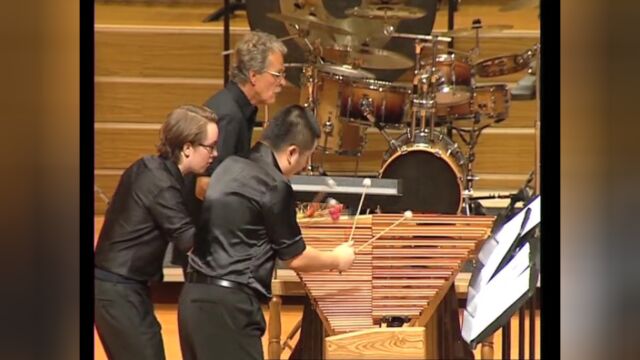 马林巴三重奏:Rhythm Metamorfoze 演奏:王申 Nikolai Petersen Ruud Wiener