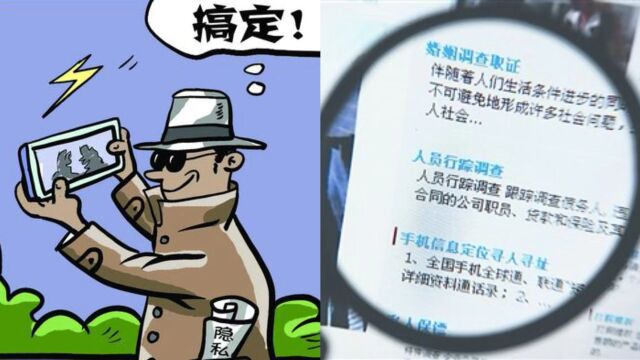 多是婚内出轨情况调查,三人蹲守、跟踪、偷拍他人,分别获刑各并处罚金