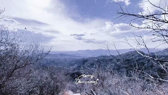 #治愈系风景 #原创作品 #雪一落这里就美成了诗 #户外徒步登山 #美到极致 圣旦节快乐