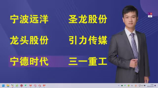 宁波远洋,圣龙股份,龙头股份,引力传媒,宁德时代,三一重工 #上证指数