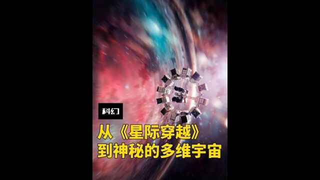 超立方体!《星际穿越》中你不了解的四维空间!#天文 #科普 下