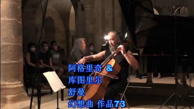 阿格里奇 & 库图里尔 舒曼 幻想曲 作品73