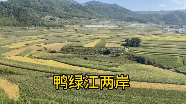 长白至临江220公里,鸭绿江边331国道,慢慢游