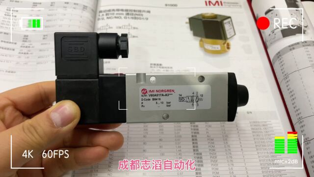 英国诺冠NORGREN电磁阀V60A517AA3线圈电压DC24V13J埃迈诺冠