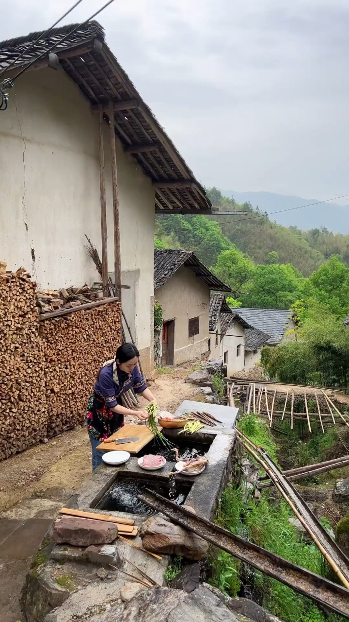 生活如水,平淡最美山裡姑娘我的鄉村生活人間煙火