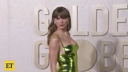 【Taylor Swift】霉霉出席2024年金球奖颁奖典礼红毯