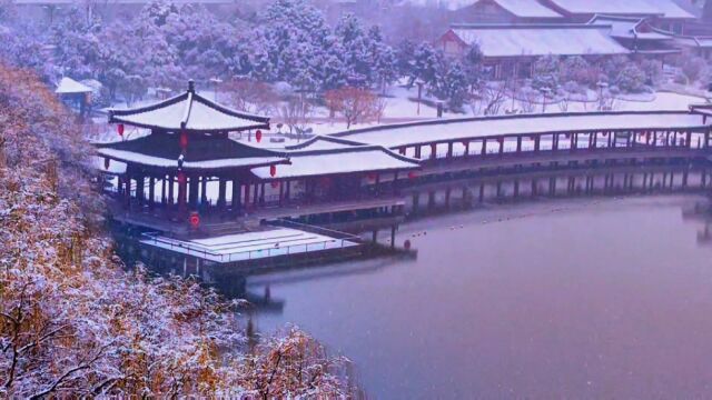 大唐芙蓉园雪景