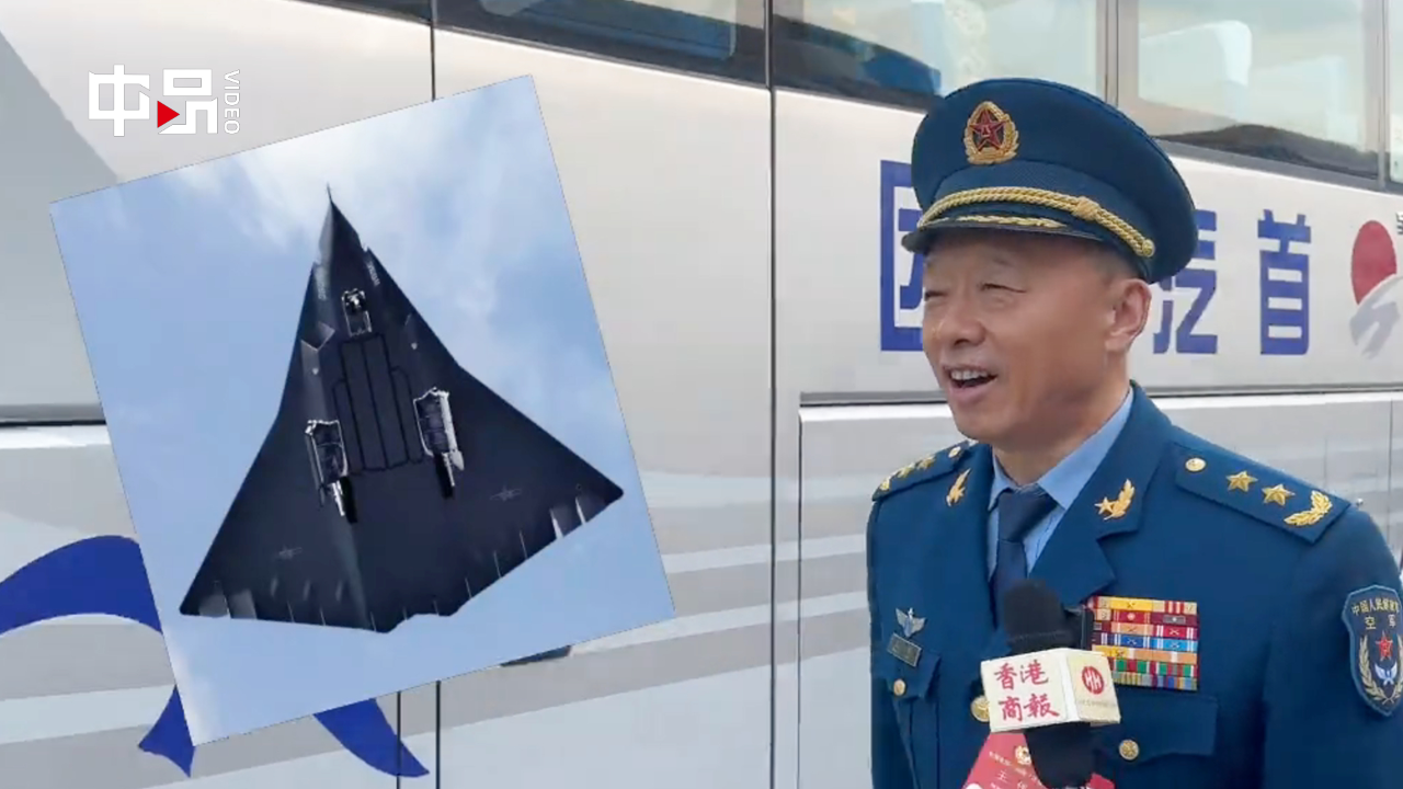 香港记者问起六代机!空军副司令王伟:你们都看到啦?哈哈哈!_腾讯新闻