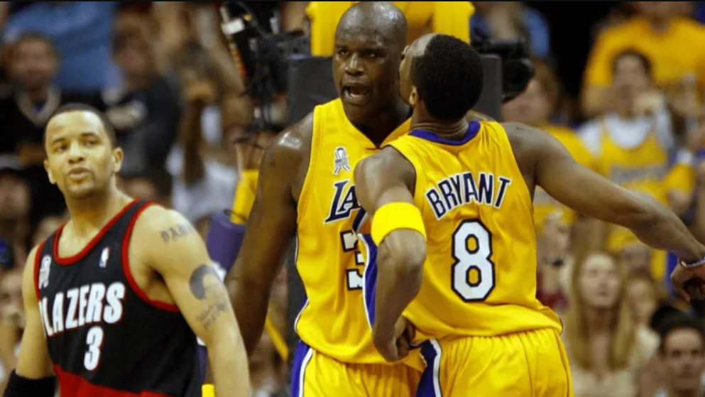 2000年湖人vs开拓者g7 科比奥尼尔世纪空接经典回顾